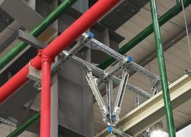 麻城该抗震支架的整体式支吊架结构协调性好